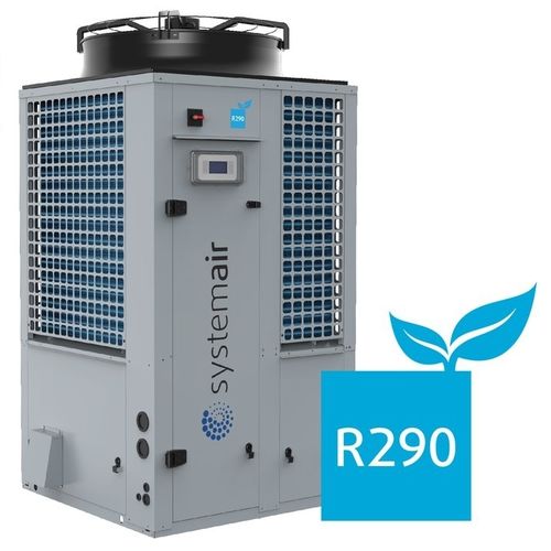 空气/水热泵 - SYSAQUA H - Systemair - 工业 / 其他 / 带热水器