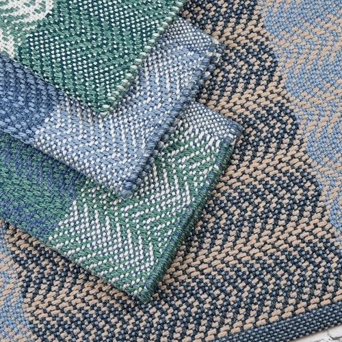 手工编织满铺地毯 - TAILINGS - Donghia - 聚丙烯 / 图案 / 米色
