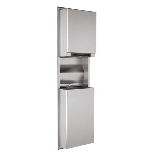 壁挂擦手纸分配器 - B-3974 ClassicSeries® AutoRoll - Bobrick Washroom Equipment - 金属 / 电子