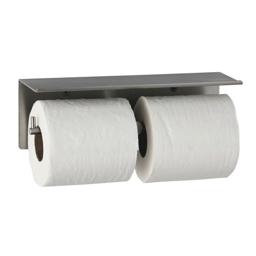 壁挂卫生间抽纸架 - B-540 - Bobrick Washroom Equipment - 不锈钢 / 双辊 / 公共卫生设施