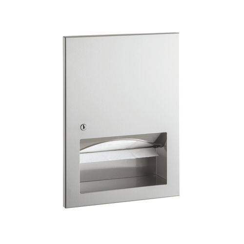 嵌入式擦手纸分配器 - B-359033 TRIMLINESERIES&trade; - Bobrick Washroom Equipment - 不锈钢