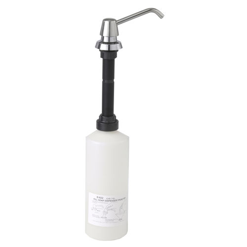 专业皂液机 - B-822 - Bobrick Washroom Equipment - 嵌入式 / ABS / 聚乙烯