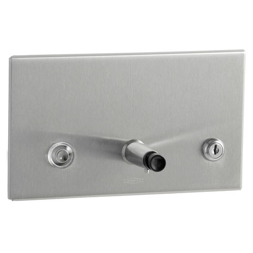 专业皂液机 - B-306 TRIMLINESERIES&trade; - Bobrick Washroom Equipment - 嵌入式 / 不锈钢 / 手动