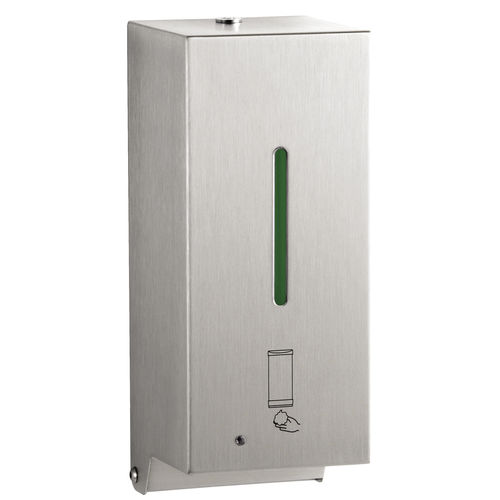 专业皂液机 - B-2013 AUTOMATIC FOAM SOAP DISPENSER - Bobrick Washroom Equipment - 壁挂 / 不锈钢 / 电子