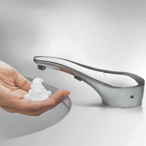 专业皂液机 - B-828 SUREFLO&reg; - Bobrick Washroom Equipment - 嵌入式 / ABS / 铬制