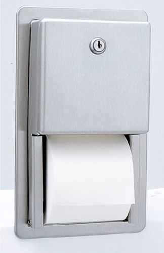 嵌入式卫生间抽纸架 - B-3888 - Bobrick Washroom Equipment - 不锈钢 / 商用