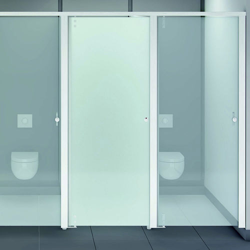 玻璃卫生间隔间 - OASIS SMART - Thrislington Cubicles - 用于坐便器 / 公共机构用