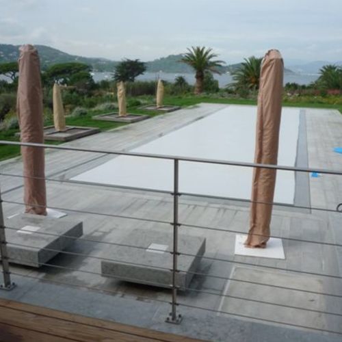 天然石材泳池边石 - Moleanos LR - LUSOROCHAS NATURAL STONE - 石灰石 / 防滑 / 转角