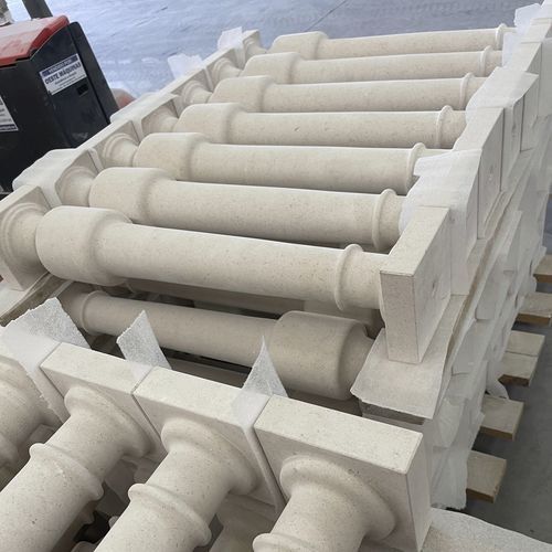 石材护栏 - Moleanos Gascogne Bege - LUSOROCHAS NATURAL STONE - 户外 / 用于阳台 / 用于楼梯