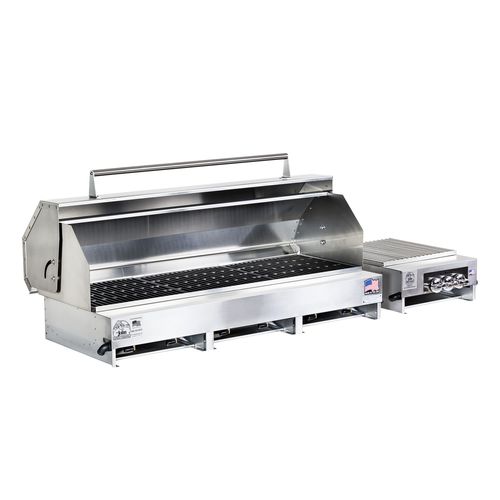 燃气烧烤炉 - A3TS-LPCI - Big John Grills & Rotisseries - 嵌入式 / 专业 / 不锈钢