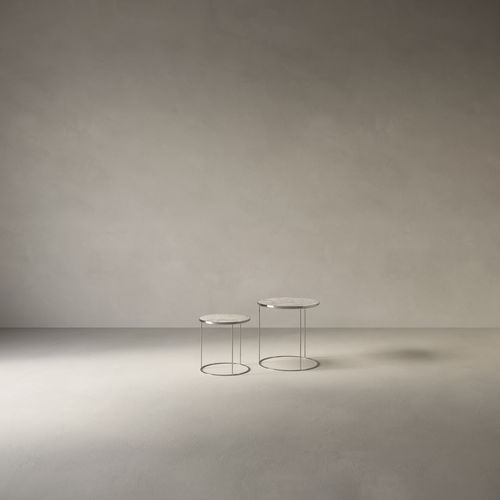极简主义风格茶几 - convivialis_still-life_double-high.50 - Casalgrande Padana - 金属 / 陶瓷 / 陶土