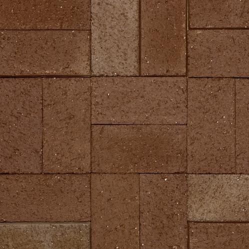 黏土路面砖 - BRICKWALK BROWN FLASH - General Shale - 户外 / 露台 / 花园