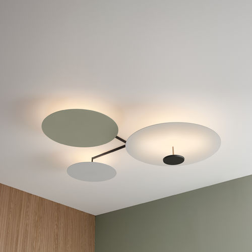 现代风格顶灯 - Flat - VIBIA LIGHTING - 圆形 / 铝制 / 钢