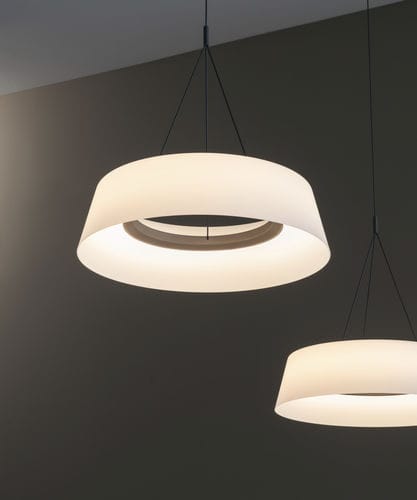 吊灯 - Lily - VIBIA LIGHTING - 铝制 / 蛋白石 / 现代风格
