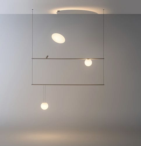 吊灯 - Circus  - VIBIA LIGHTING - 铝制 / 聚碳酸酯 / 亚克力