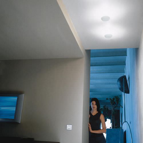 现代风格顶灯 - Funnel - VIBIA LIGHTING - 圆形 / 玻璃 / 铝制