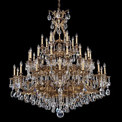 传统风格枝形吊灯 - SOPHIA : 6967N - Swarovski Lighting - 施华洛世奇水晶 / 白炽
