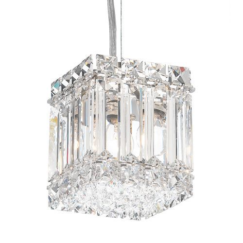吊灯 - QUANTUM : 2245N - Swarovski Lighting - 不锈钢 / 施华洛世奇水晶 / 现代风格