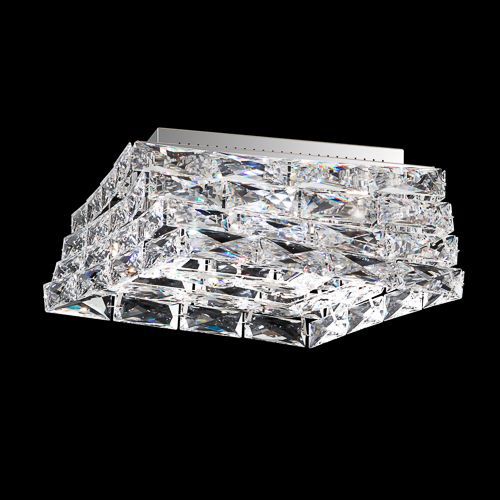 现代风格顶灯 - STW710N - Swarovski Lighting - 正方形 / 施华洛世奇水晶 / LED式