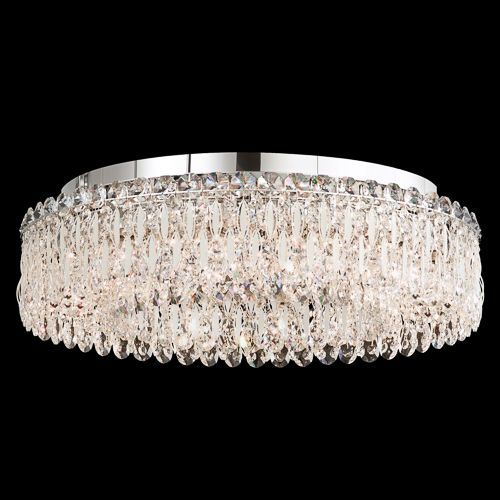传统风格顶灯 - SARELLA : RS8347N - Swarovski Lighting - 圆形 / 施华洛世奇水晶 / 金属