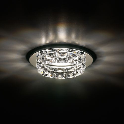 现代风格顶灯 - RINGLET: SRT415N - Swarovski Lighting - 圆形 / 施华洛世奇水晶 / 卤素