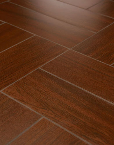 陶土瓷砖 - WOOD IMPRESSIONS : BRASILIAN CHERRY - Crossville - 抛光 / 室内 / 地面