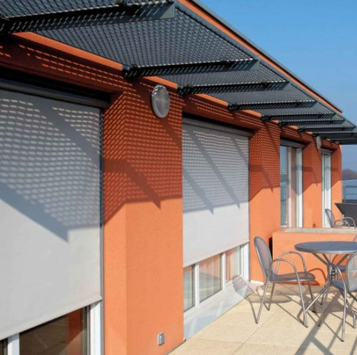 帆布织物类膜材 - SOLTIS OPAQUE B92 - Serge Ferrari ARCHITECTURE - 复合材料 / 用于遮阳板 / 内遮光帘