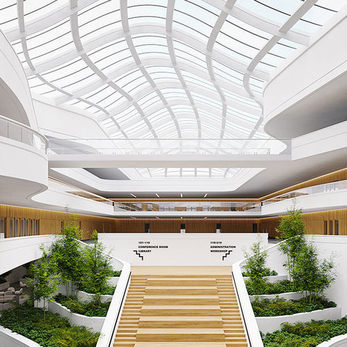 金属框架张拉膜 - 7902-51204  - Serge Ferrari ARCHITECTURE - 屋顶 / 用于运动场 / 餐厅