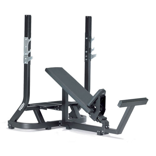 可调节健身长凳 - OLYMPIC INCLINE PURE - TECHNOGYM - 室内 / 商用 / 用于健身路径