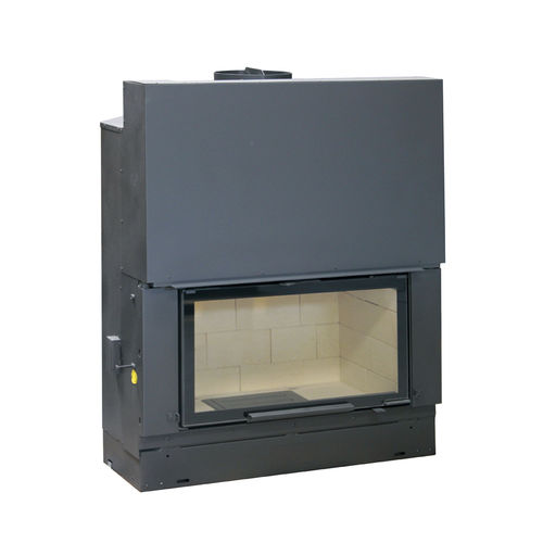封闭式木壁炉 - H1000 - SEGUIN - 单面 / 双面 / 钢