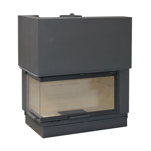 封闭式木壁炉 - H1200 - SEGUIN - 转角式 / 3面 / 双面