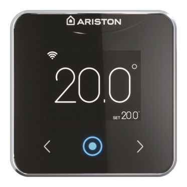 供暖温度调节器 - CUBE S NET - Ariston - 室温 / 壁挂 / 黑色