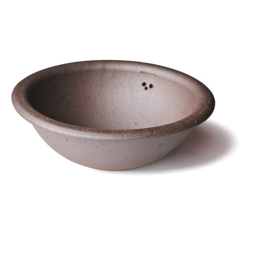 嵌入式台盆 - OLIMPO LAVA - TERRAKLINKER - GRES DE BREDA - 陶瓷 / 圆形 / 双孔