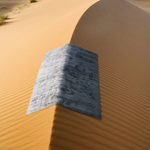 现代风格地毯 - DUNE - TISCA ITALIA - 单色 / 粘胶 / 长方形