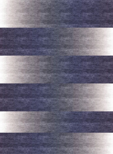 现代风格地毯 - H-INDIGO - TISCA ITALIA - 条纹 / 羊毛 / 粘胶