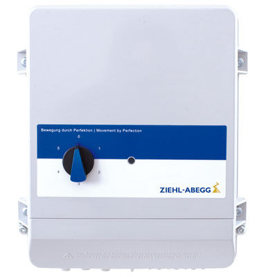 防护速度调节器 - TRANSFORMER-BASED - ZIEHL-ABEGG AG - 调节 / 用于通风 / 磁性