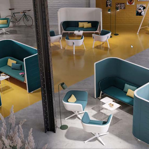 布料枕头 - HUB - Interstuhl Büromöbel GmbH & Co. KG - 长方形 / 办公室