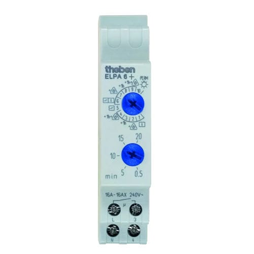 模拟计时开关 - ELPA 6 PLUS - Theben AG - DIN导轨