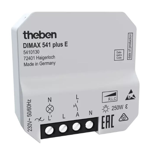 DIN导轨调光器 - DIMAX 541 PLUS E - Theben AG