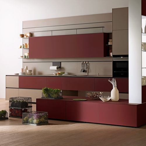 现代风格厨房 - Riciclantica - VALCUCINE - 铝制 / 层压材料 / 岛台式