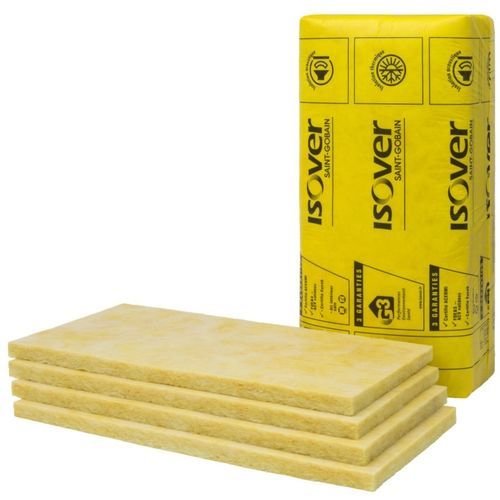 隔热隔音材料 - Cloisolène LV - ISOVER SAINT-GOBAIN - 玻璃棉 / 板式 / 用于室内