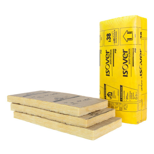 隔热材料 - PB 38 Revêtu Kraft - ISOVER SAINT-GOBAIN - 玻璃棉 / 板式 / 用于室内