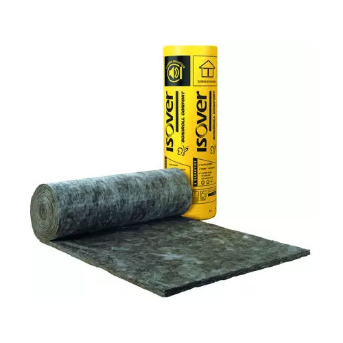 隔热隔音材料 - Soniroll Confort - ISOVER SAINT-GOBAIN - 玻璃棉 / 卷式 / 用于室内