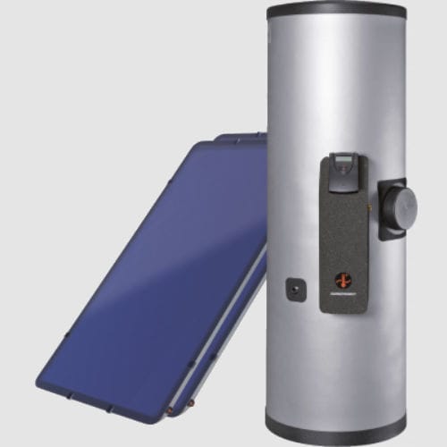 太阳能圆柱形热水器 - Sonnenkraft Gmbh - 独立式 / 立式 / 住宅