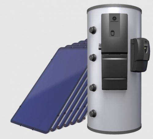 太阳能圆柱形热水器 - COMFORT - Sonnenkraft Gmbh - 独立式 / 立式 / 住宅