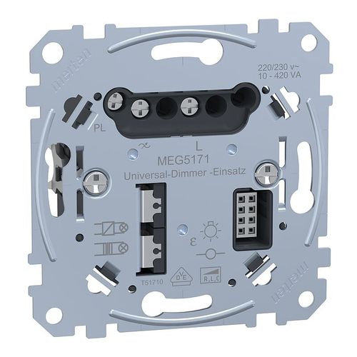 摇摆调光器 - MEG5171-0000 - Merten GmbH - 电子 / 暗装 / 塑料
