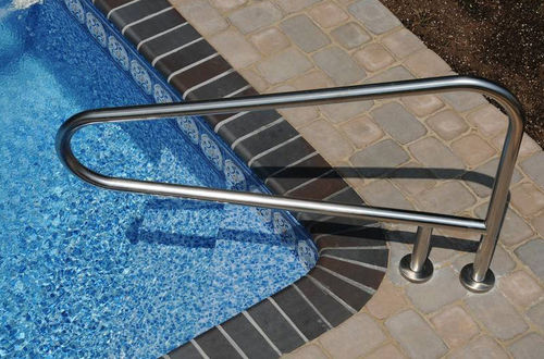 不锈钢扶手 - Aquarama Aquatech - 用于游泳池