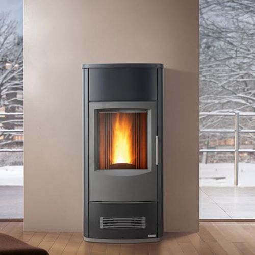 颗粒采暖炉 - P163 - Piazzetta - 0 - 5 kW / 10 kW...20 kW / 独立式