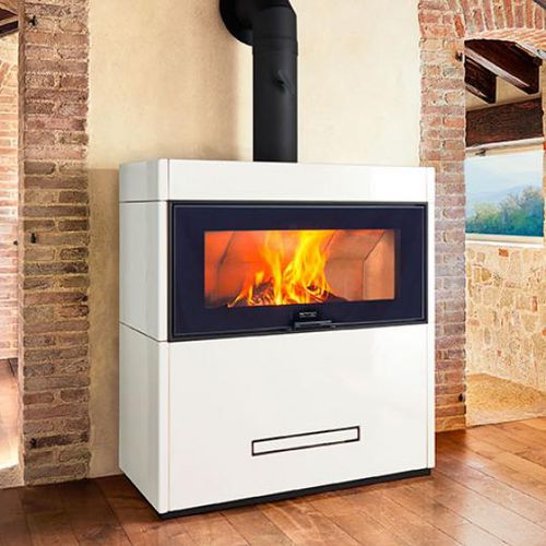 木材采暖炉 - LUGANO - Piazzetta - 11 kW / 12 kW / 14 kW