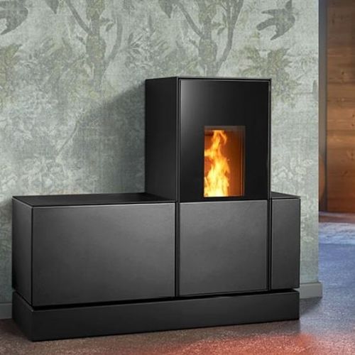 颗粒采暖炉 - P240 - Piazzetta - 0 - 5 kW / 5 kW...10 kW / 多燃料